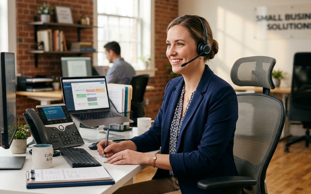 Live Receptionist Service For Small Businesses