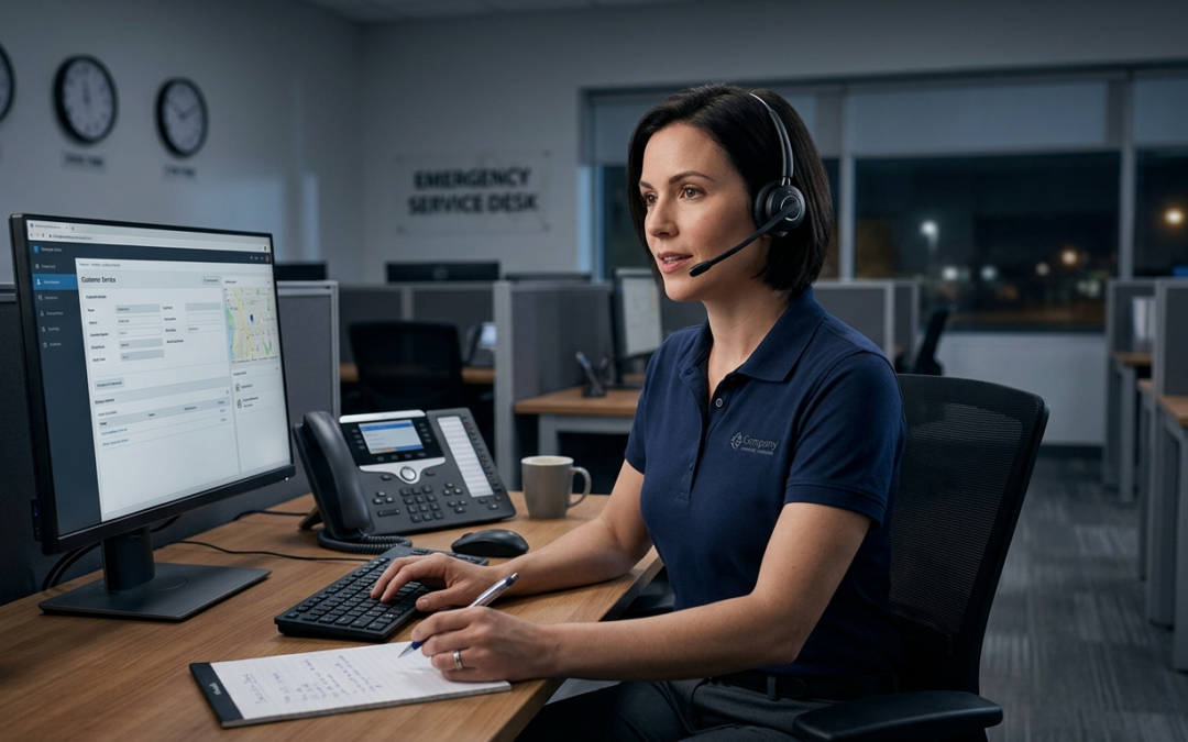 24/7 Emergency Answering Service For Contractors