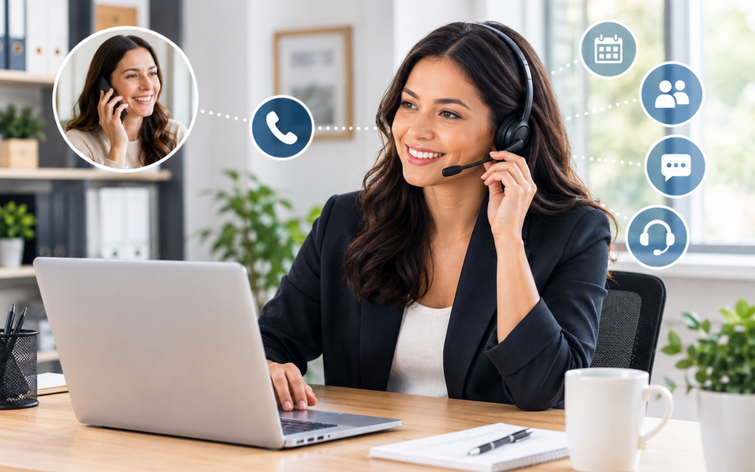 virtual receptionist service for small business phone calls